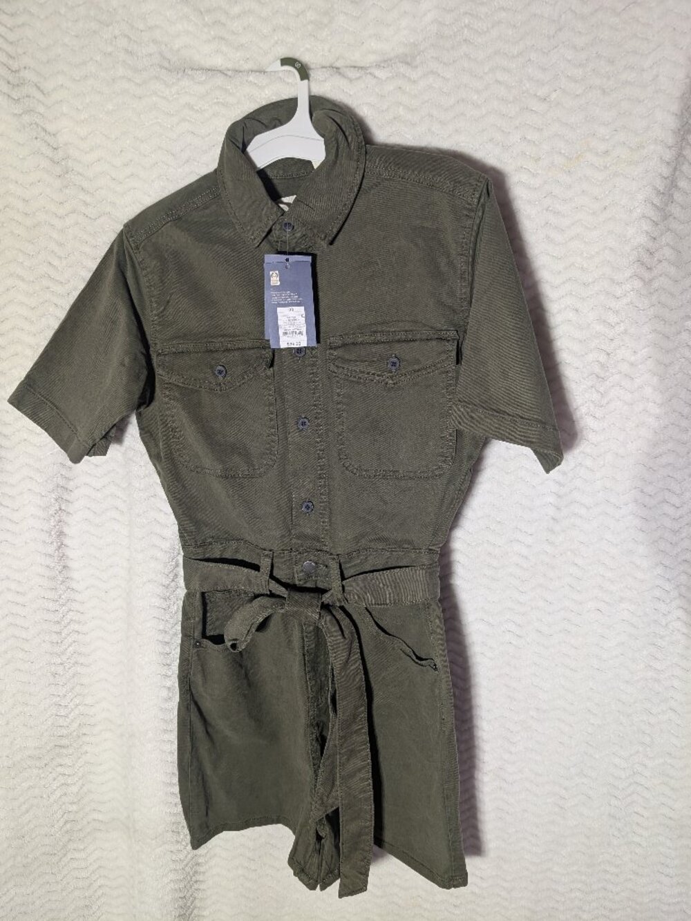 Women's jean romper